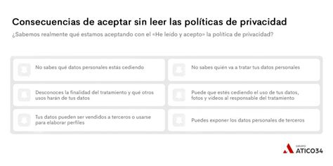 aceptarnopoltica|He leído y acepto: Consecuencias de aceptar las Políticas de。